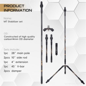 Nika archery 240128 MT OD14MM Carbon Stabilizers