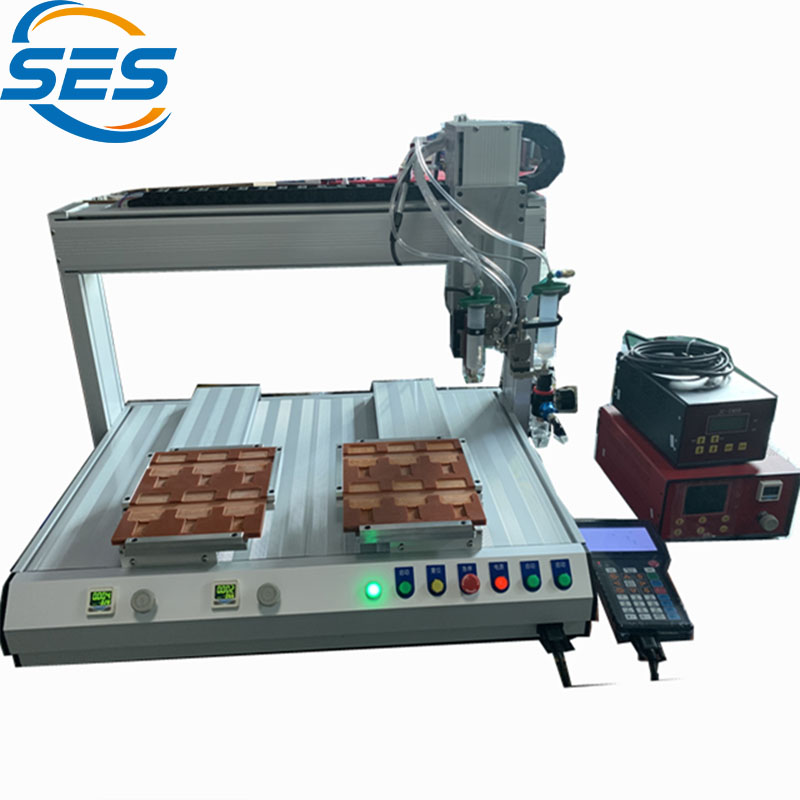 Διπλό-Μηχανή διανομής πλακέτας κυκλώματος βαλβίδας κεφαλής