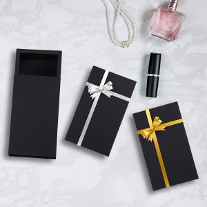 Κουτί δώρου Luxe Μαύρη Συρταριέρα