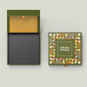 Προσαρμοσμένη αναστροφή-επάνω Κουτί δώρου Kraft