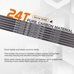 Id4.2mm sp300-1500 βέλη άνθρακα για σκοποβολή στόχου