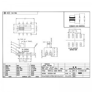 Slide Switch SS23H30 δύο-θέση για οικιακές συσκευές, ιατρική περίθαλψη, εξοπλισμό ομορφιάς και περιποίησης μαλλιών, υψηλή-Τρέχουσα 3-Διακό...