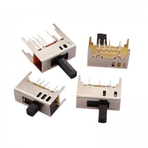Slide Switch SS23D03, Double-Οκτώ-καρφίτσα τρίτη-θέση, push switch προσαρμοσμένος διακόπτης μικροεπεξεργαστή για συσκευές στο σπίτι
