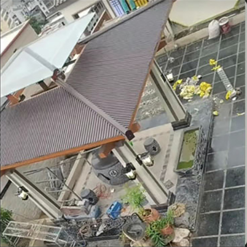 Πλαίσια αλουμινίου για την οροφή του Σινικού τοίχου-Σχεδιασμός διαμορφωμένου με ιδιότητες μόνωσης θερμότητας