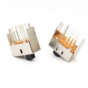 Slide Switch S23E03 Micro Slide Switch For Hair Dryer Burner, Double-σειρά 8-Pin Vertical Two-διακόπτης διαφάνειας θέσης