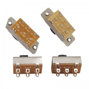 Slide Switch SS23F19, Double-σειρά 6-καρφίτσα τρίτη-Διακόπτης διαφάνειας θέσης, διακόπτης διαφάνειας πλοήγησης αυτοκινήτου DVD