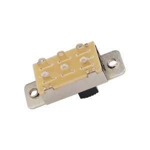 Slide Switch SS23F19, Double-σειρά 6-καρφίτσα τρίτη-Διακόπτης διαφάνειας θέσης, διακόπτης διαφάνειας πλοήγησης αυτοκινήτου DVD
