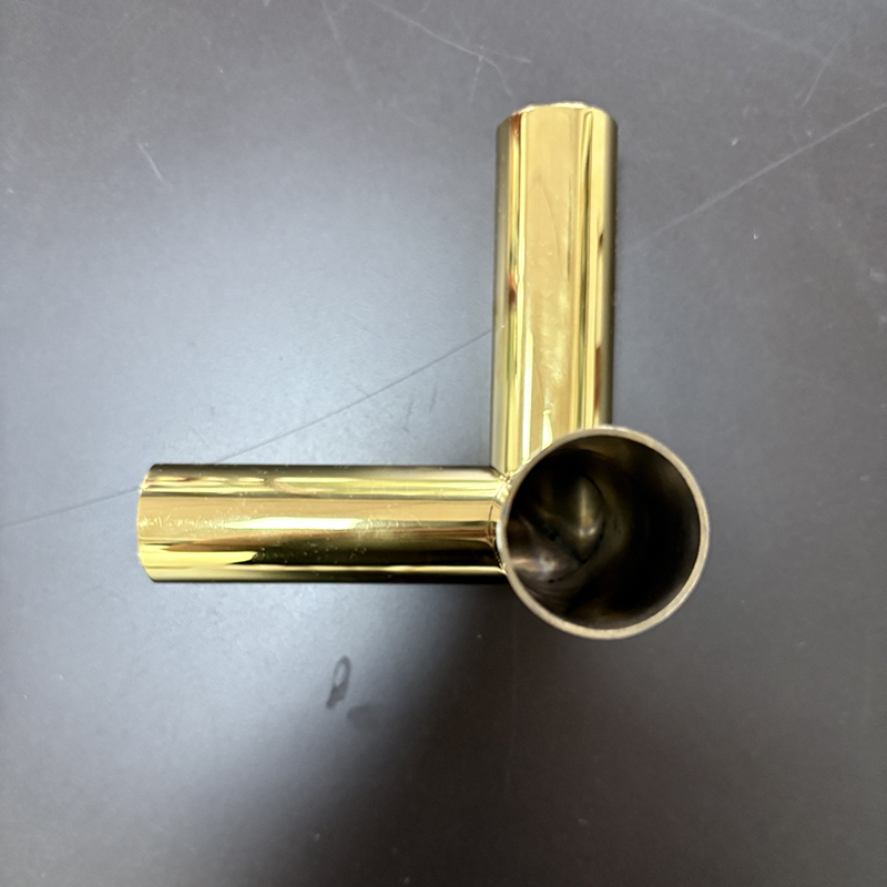 Zotye από ανοξείδωτο χάλυβα χρυσό ηλεκτρολυτικό τριγωνικό τρεις-Διακοσμητικό διακοσμητικό περίπτερο διαστάσεων