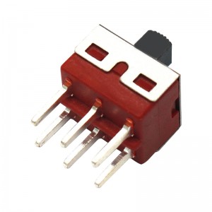 Slide Switch SS22D10 Υψηλή-Τρέχουσα διακόπτη διαφάνειας για ιατρικά παιχνίδια, εξοπλισμό ήχου, ηλεκτρονικά προϊόντα, κατακόρυφη και κατακ...