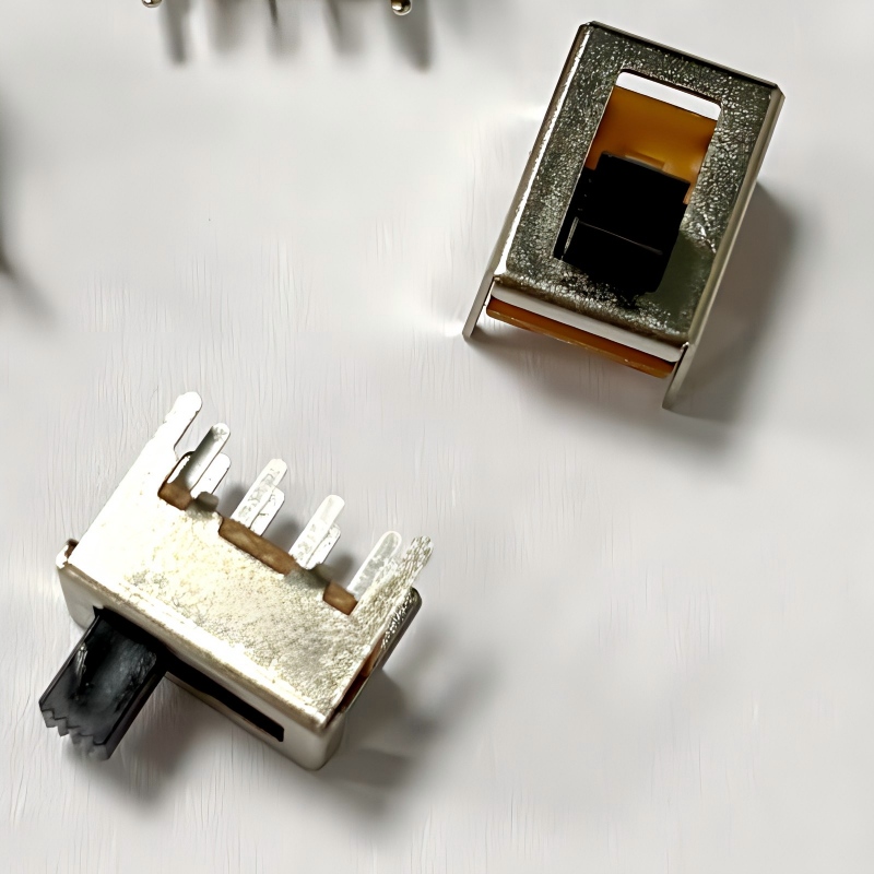 συρόμενος διακόπτης SS23F06 3-θέση, 10-σχέδιο καρφίτσας για φώτα LED -- Dongguan Factory Direct