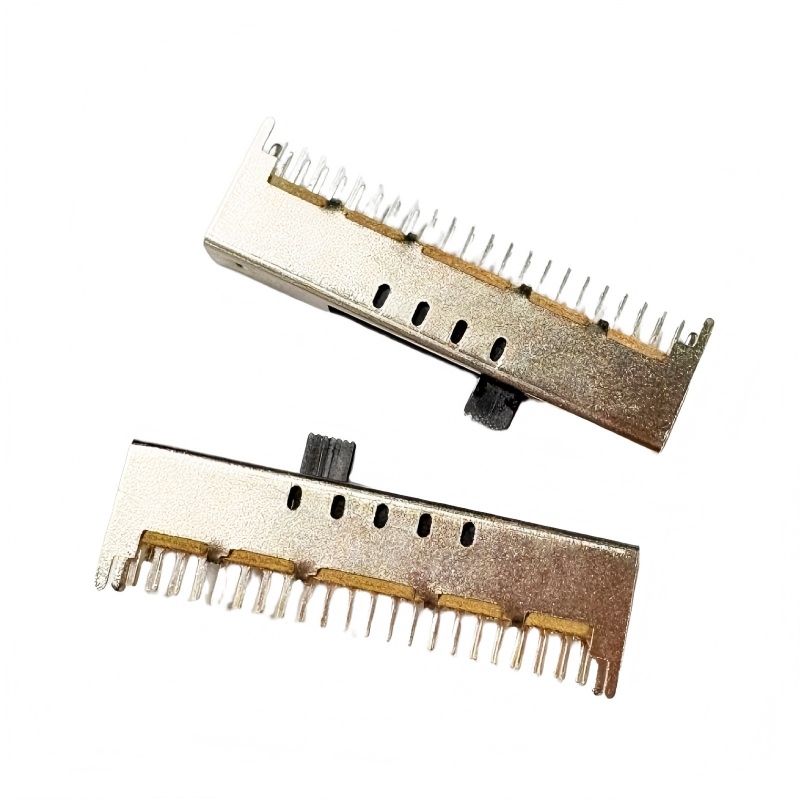 Slide Switch SS-49D01 Κάθετη-Τοποθετημένο 9-Θέση Διπλή-Διπλό κοντάρι-Μικροσκοπικός διακόπτης τροφοδοσίας σειράς για παιχνίδια